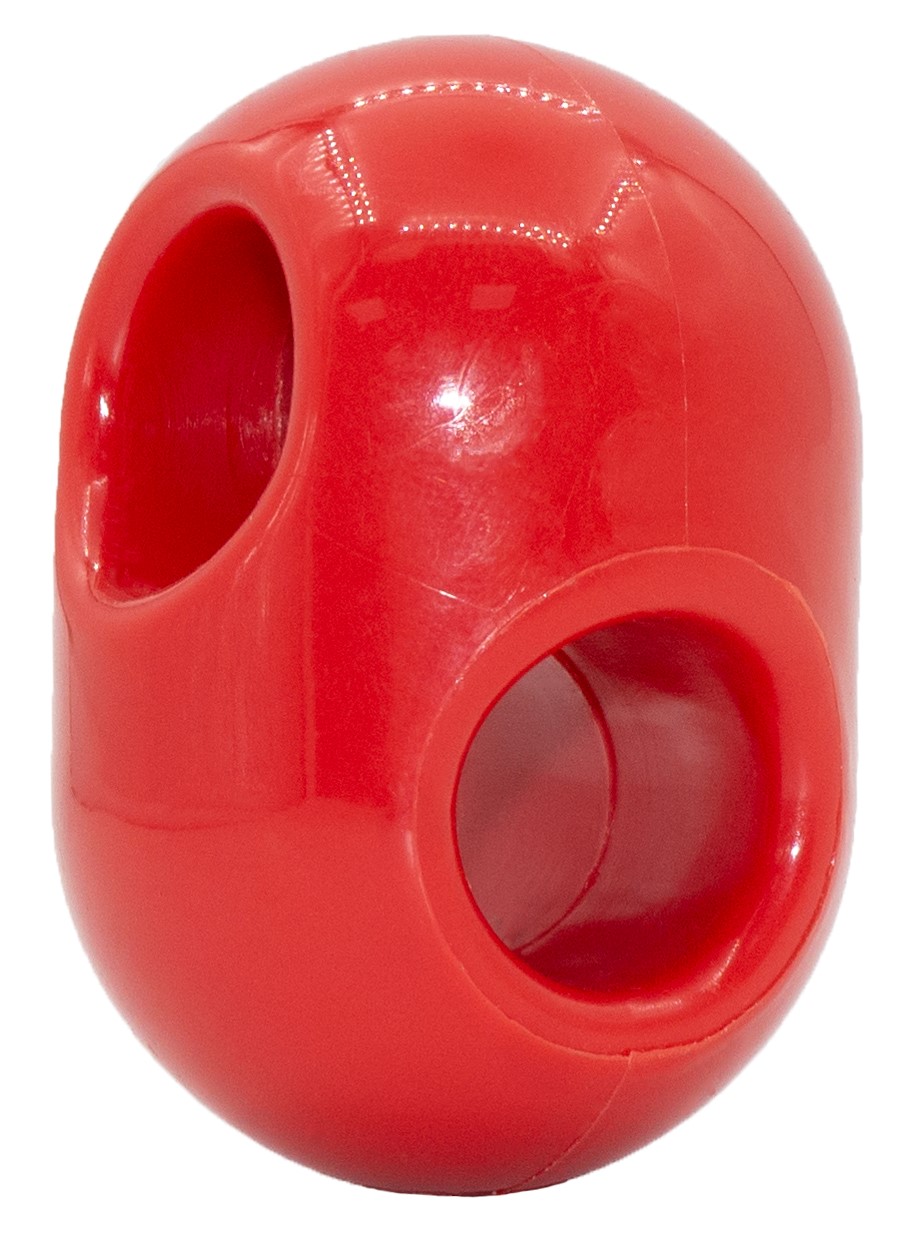 Литой пластиковый соединитель для канатов 16 мм, красный