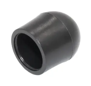 Заглушка пластиковая круглая Ø10 мм, наружная, черная