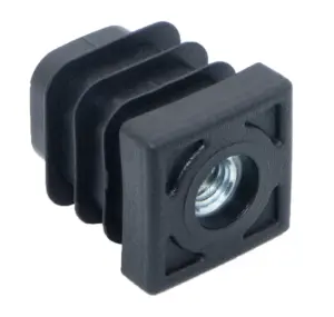 Заглушка 15-15М6 металлическая резьба черная