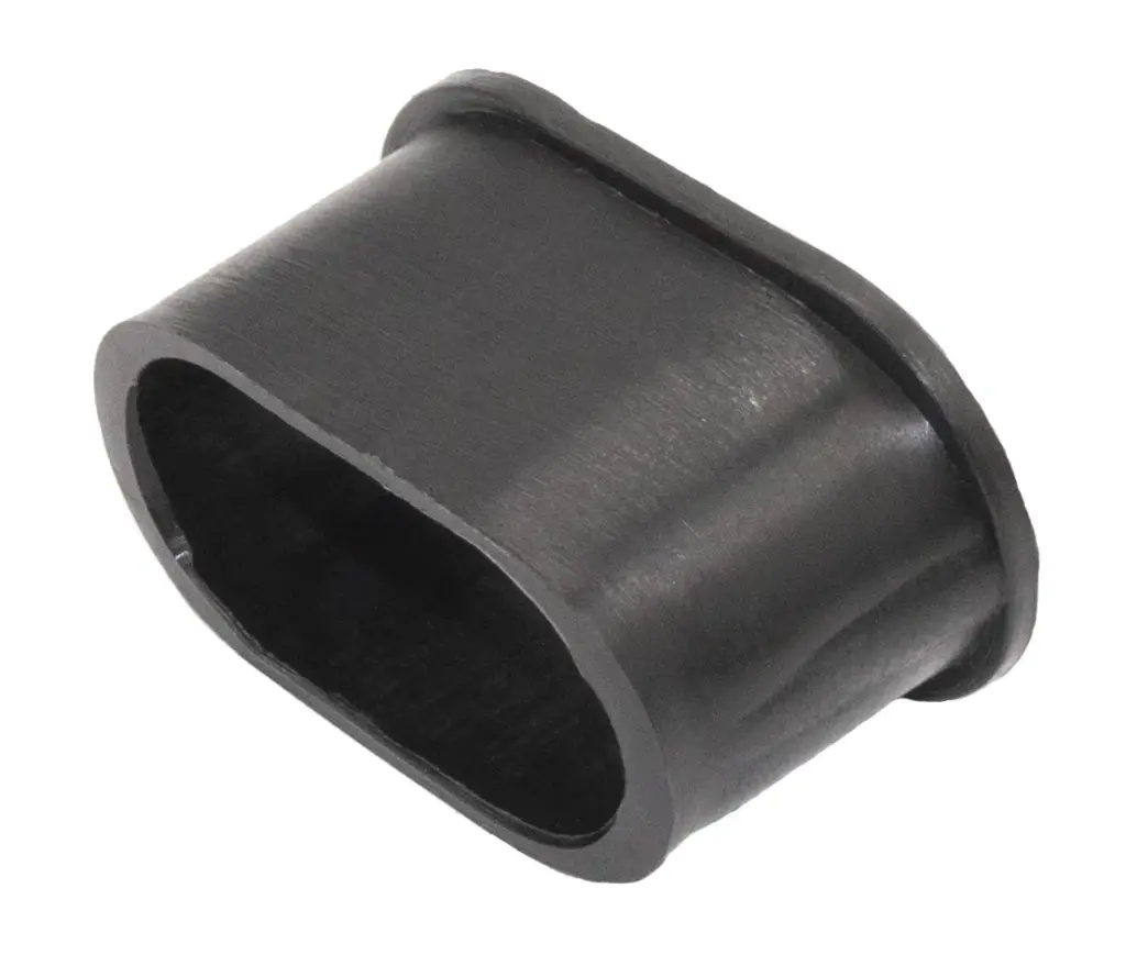 Втулка переходник для овальных труб 15х30 в 20х40, черный