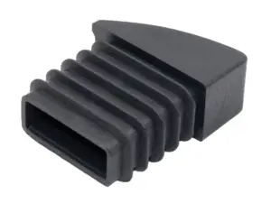 Заглушка пласт. внутр.прямоугольная 15х30 наклон, черная