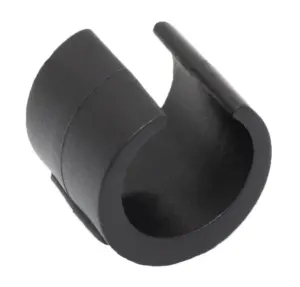Опора универсальная для трубы 14-16 мм пластик. без стопора, черная