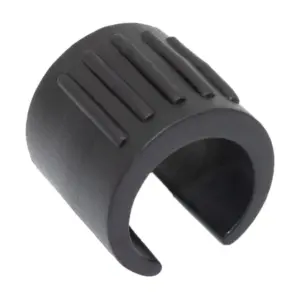 Опора универсальная для трубы 14-16 мм пластик. без стопора, черная