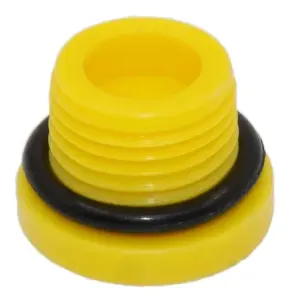 Заглушка для защиты внутренней резьбы M16х1.5, с уплот. кольцом, под шестиг., желтый