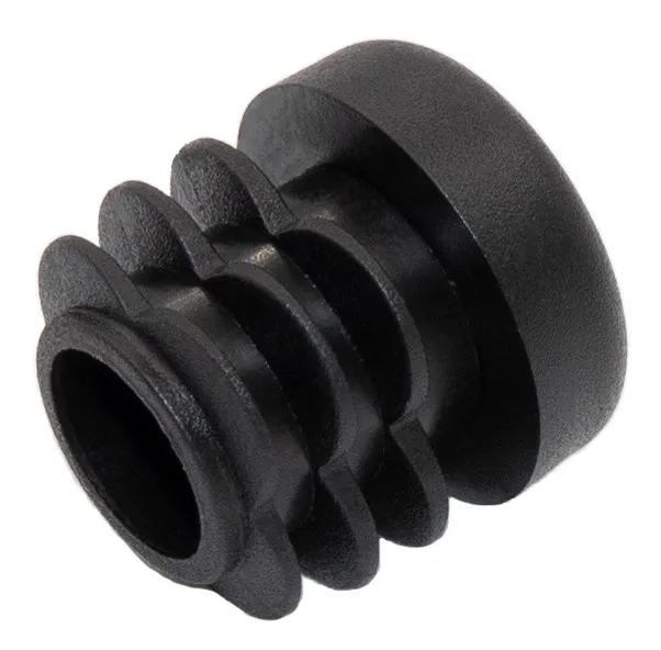 Заглушка НОВАЯ круглая Ø16 мм для труб стенкой 0,8-2 мм, практичная, серая