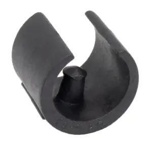 Опора пластиковая универсальная для трубы 18-20 мм, черный