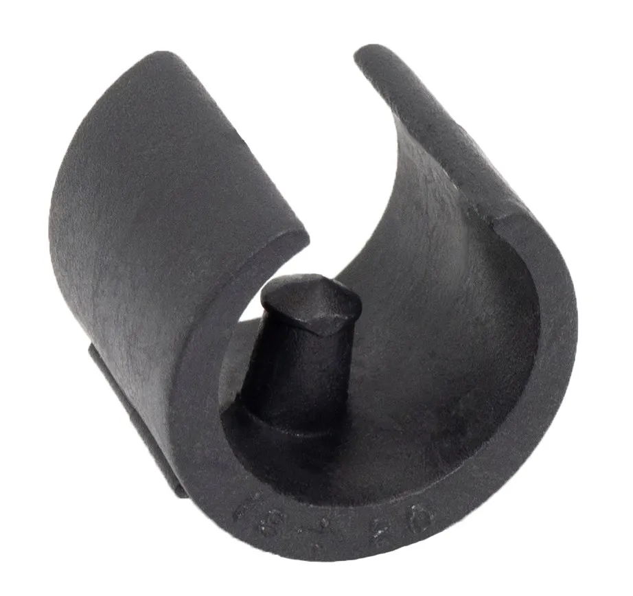 Опора пластиковая универсальная для трубы 18-20 мм, черный