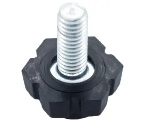 Опора резьбовая ОР 19- 6х15, черная