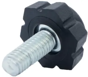 Опора резьбовая ОР 19- 6х70, черная