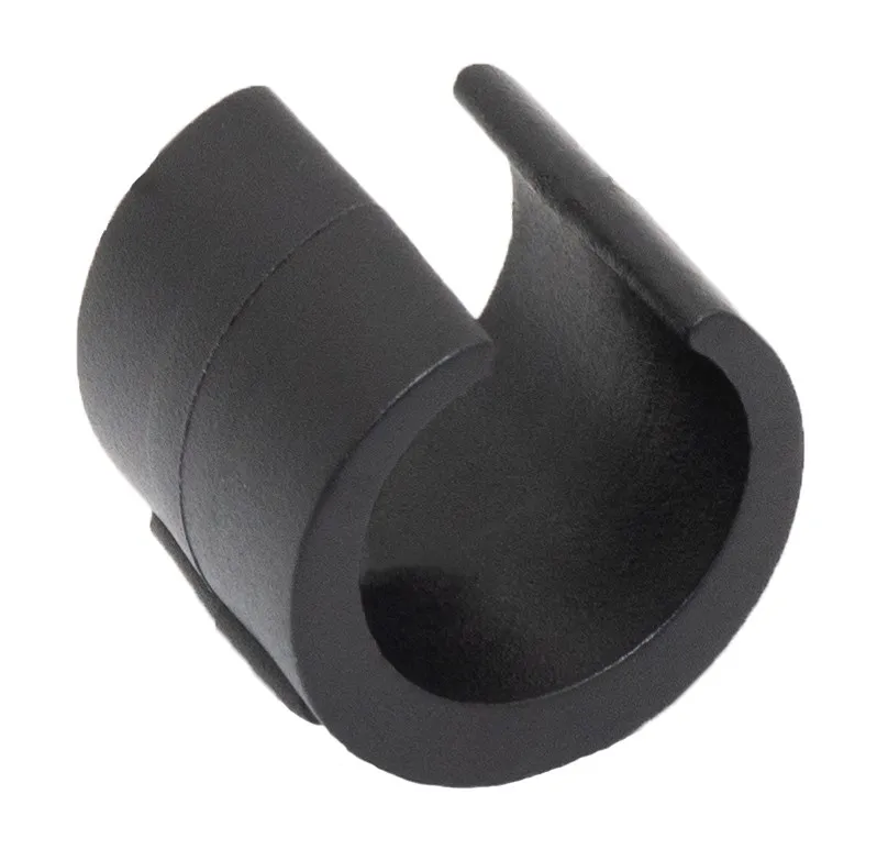 Опора универсальная для трубы 18-22 мм, пластиковая, без стопора, черный