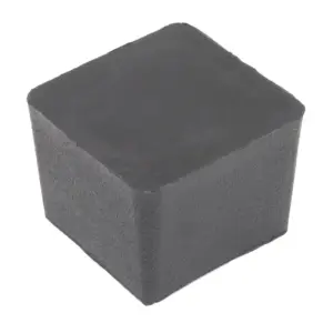 Заглушка квадратная для труб 20х20 мм, наружная, черная