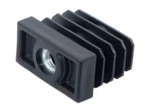 Заглушка с резьбой ЗР 40х20М10, черная