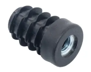 Заглушка с резьбой d 20мм,ЗР 20М6,черная