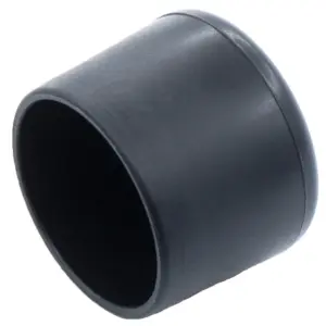 Заглушка пластиковая для труб Ø20 мм, наружная, черная