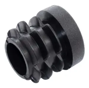 Заглушка для труб Ø20 мм, практичная, черная