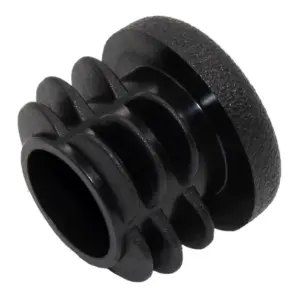 Заглушка пластиковая для труб Ø20 мм, стенка трубы 0,5-2,5 мм, практичная, черная