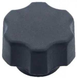 Барашек 21мм,М5 (комплект с гайкой),черный