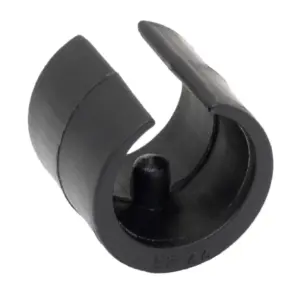 Опора пластиковая универсальная для трубы 22-25 мм, черный