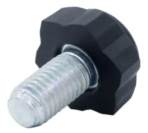 Опора резьбовая ОР 22- 10х20, черная