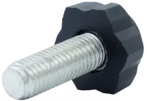 Опора резьбовая ОР 22- 10х30, черная