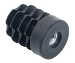 Заглушка с резьбой d 22мм,ЗР 22М6,черная