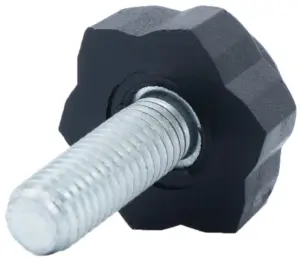 Опора резьбовая ОР 22- 8х25, черная