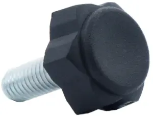 Опора резьбовая ОР 22- 8х25, черная