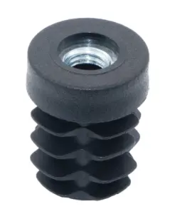 Заглушка с резьбой d 22мм,ЗР 22М8,черная