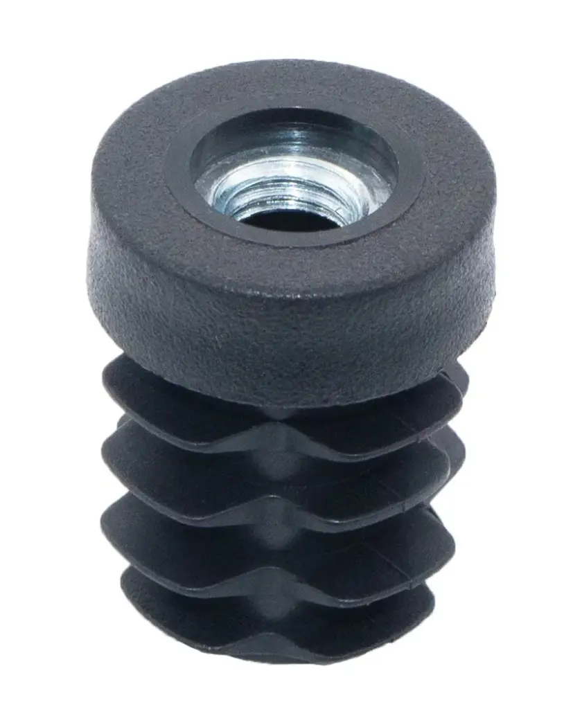 Заглушка с резьбой d 22мм,ЗР 22М8,черная