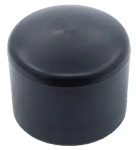 Заглушка для труб Ø22 мм, наружная, черная