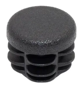 Заглушка для труб Ø22 мм, стенка трубы 0.5-3.0 мм, практичная, черная