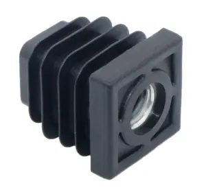 Заглушка с резьбой ЗР 25-25М10, черная