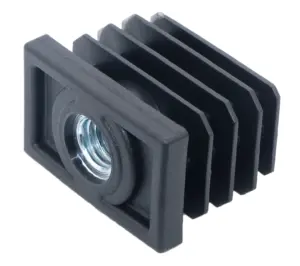 Заглушка с резьбой ЗР 40х25М8, черная