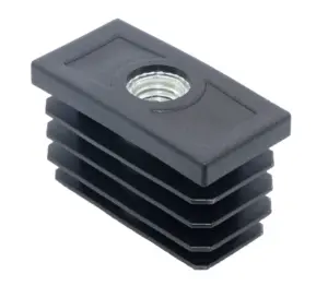 Заглушка с резьбой ЗР 50х25М10, черная