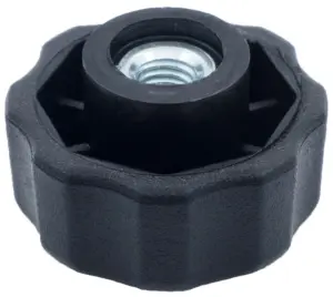 Барашек 25мм,М5 (комплект),черный