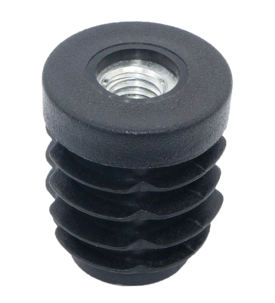 Заглушка с резьбой d 25мм ЗР 25М6 черная