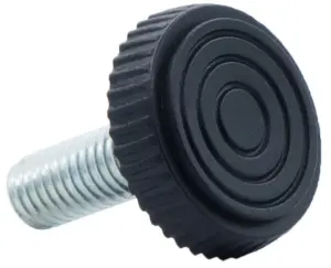 Опора резьбовая ОР25-8х25 европейская, черная