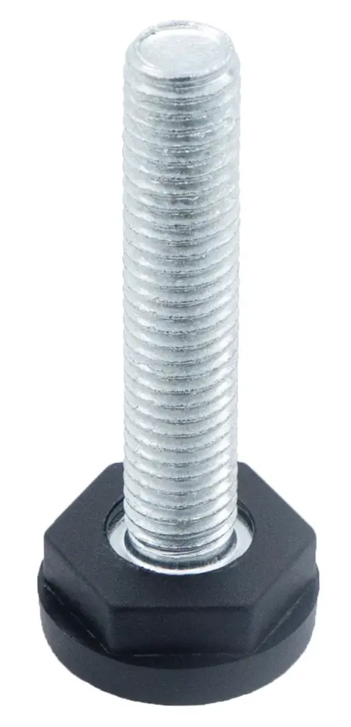 Опора резьбовая ОР25-10х50 под ключ, черная