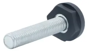 Опора резьбовая ОР25-10х50 под ключ, черная