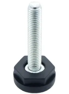 Опора резьбовая ОР25-8х45 под ключ, черная