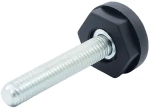 Опора резьбовая ОР25-8х45 под ключ, черная