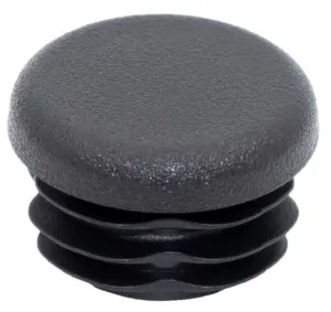 Заглушка для труб Ø25 мм, внутренняя, практичная, стенка 0.8-3.0 мм, черная, ILT25