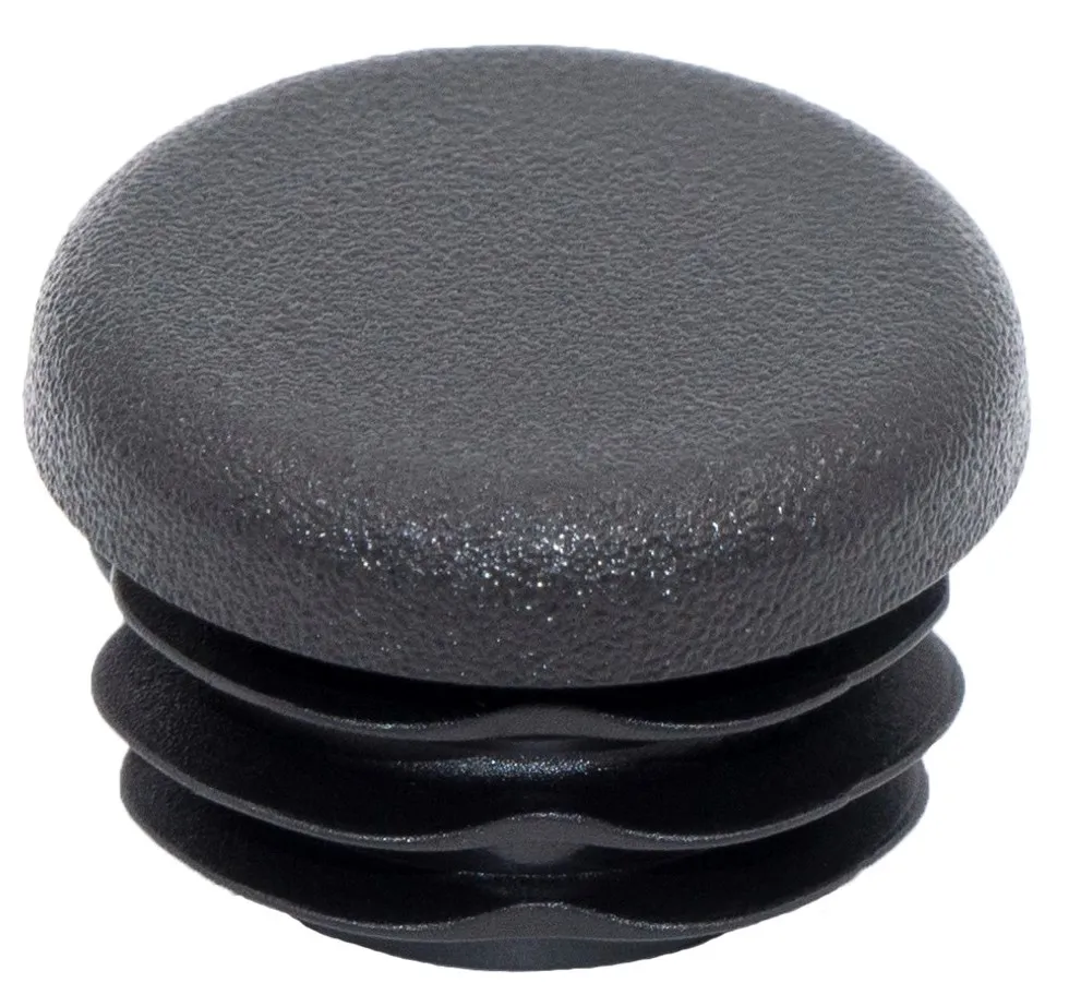 Заглушка для труб Ø25 мм, внутрення, практичная, стенка 0.8-3.0 мм, RAL7046, ILT25