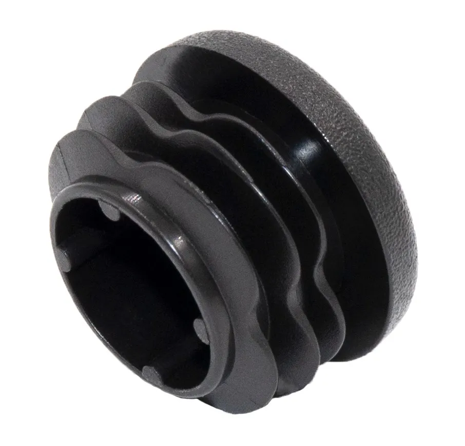 Заглушка для труб Ø25 мм, внутренняя, практичная, стенка 0.8-3.0 мм, черная, ILT25