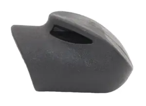 Опора наконечник круглая D25, наруж. угловая, черная