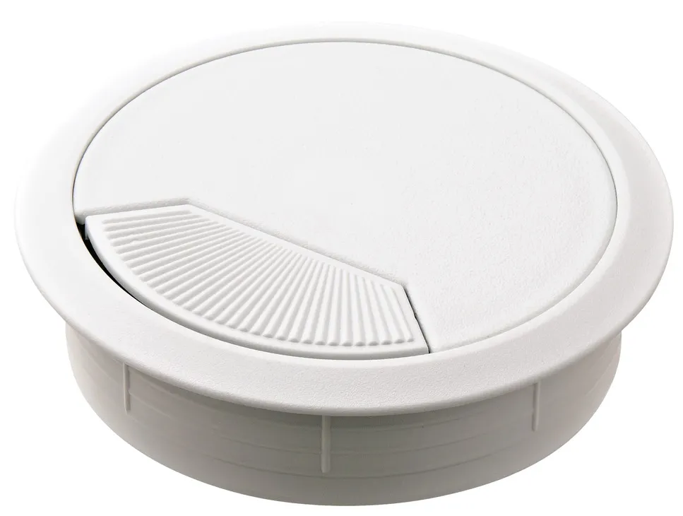 Заглушка, D60*22мм, ABS, белая