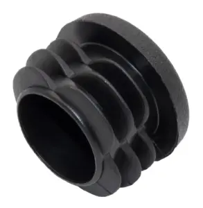 Заглушка для труб Ø28 мм, внутренняя, стенка трубы 0.8-3.0 мм, практичная, черная