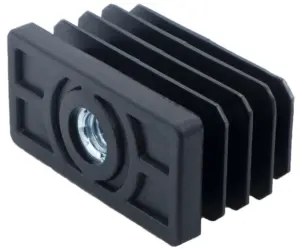 Заглушка с резьбой ЗР 30-60М10, черная