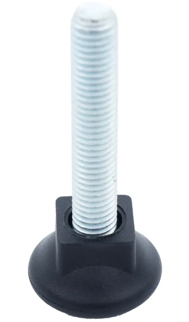 Опора резьбовая ОР30-10х70 под ключ,черная