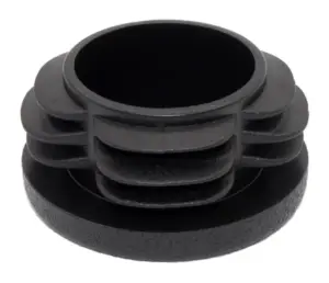 Заглушка для труб Ø30 мм, внутренняя, стенка трубы 0.8-3.0 мм, практичная, черная